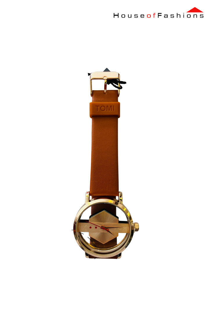 hollow design perspective watch neutral casual fashion simple Korean version men's and women's watches trendy fashion