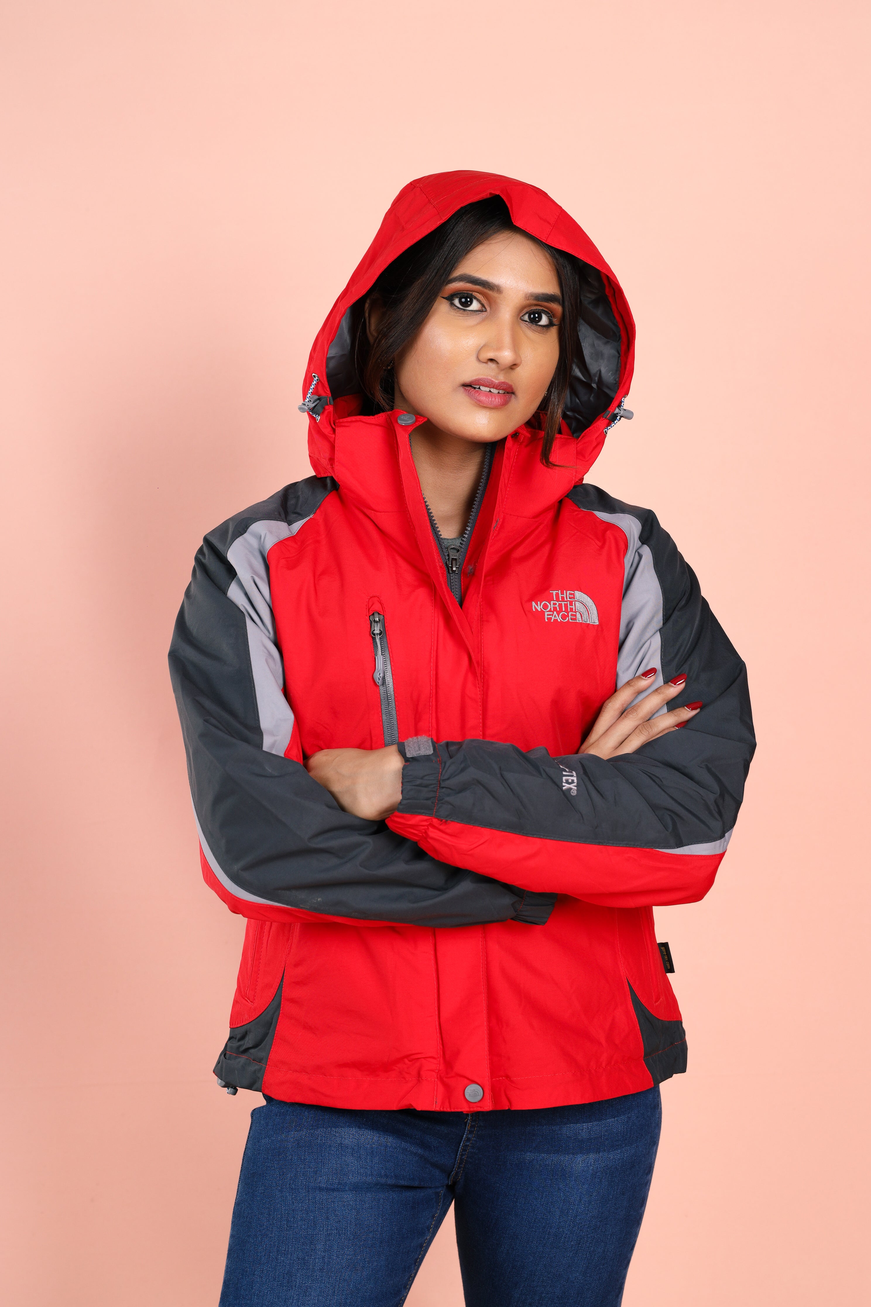 Red hot sale overhead jacket