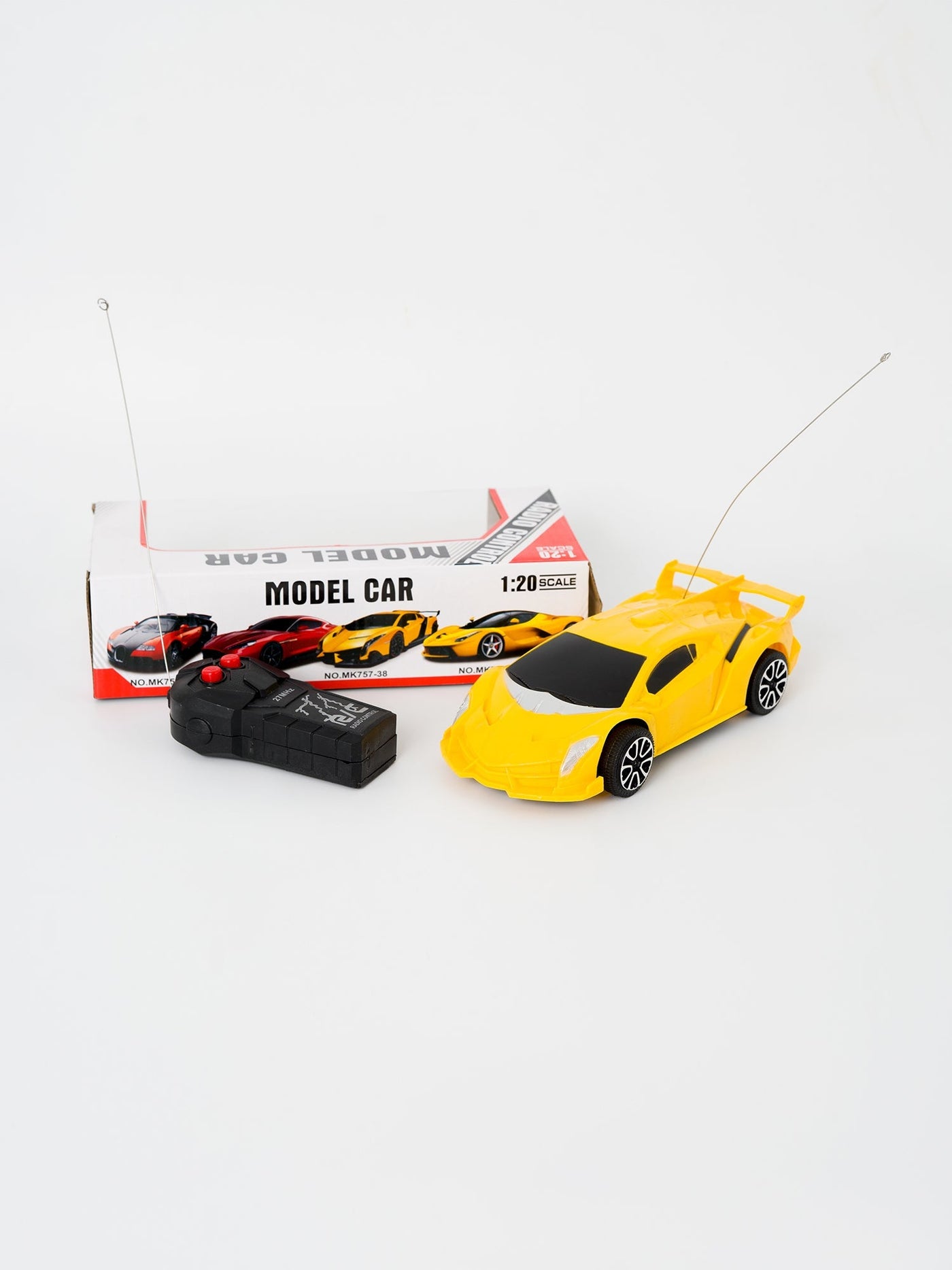 Red Model Radio Control Toy Car
